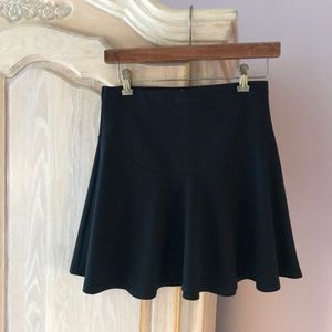 UO Black circle skirt
